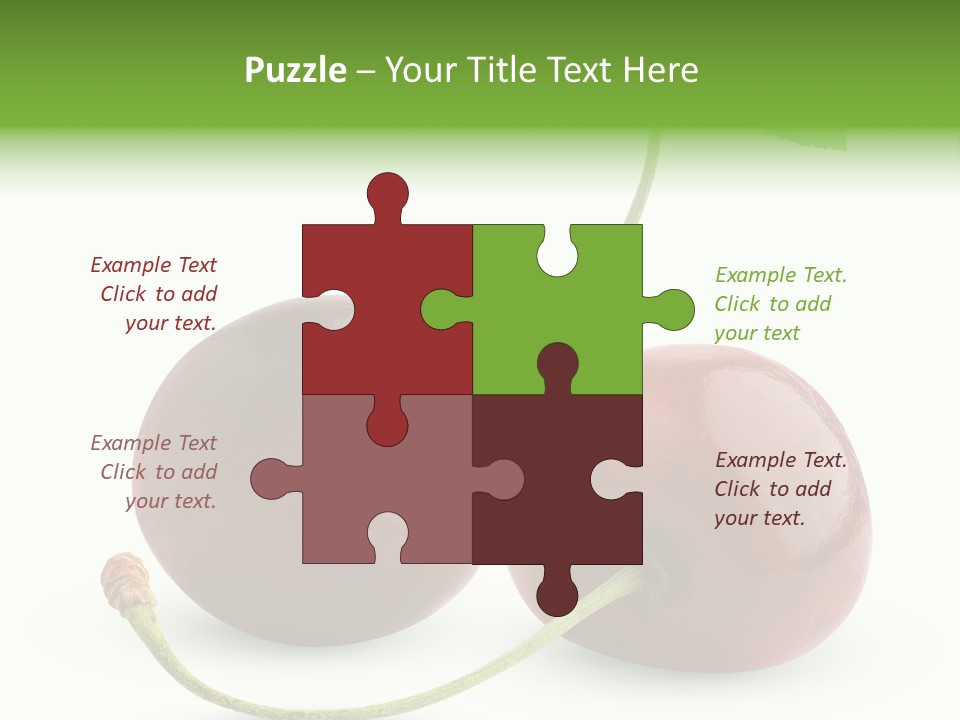 Berry Cherry Juicy PowerPoint Template