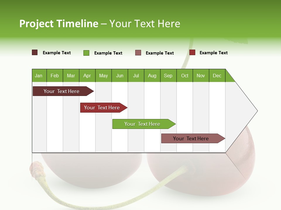 Berry Cherry Juicy PowerPoint Template