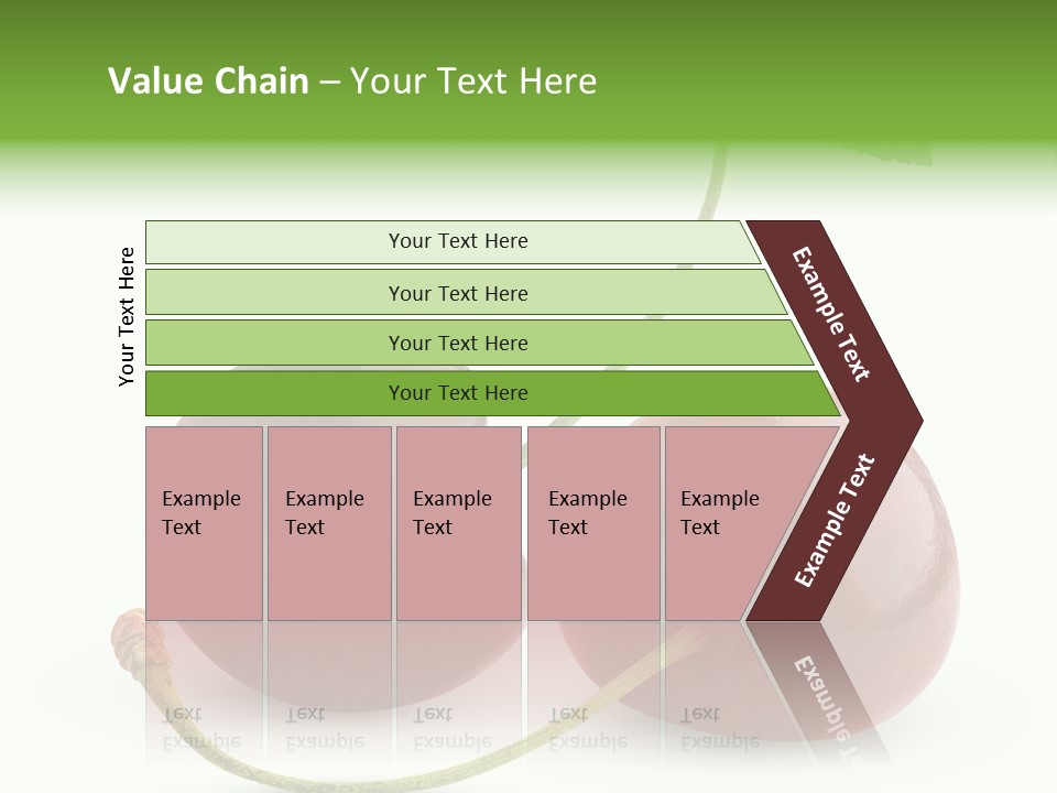 Berry Cherry Juicy PowerPoint Template