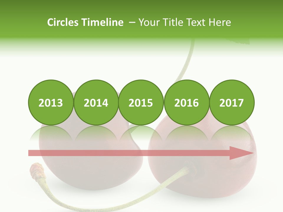 Berry Cherry Juicy PowerPoint Template