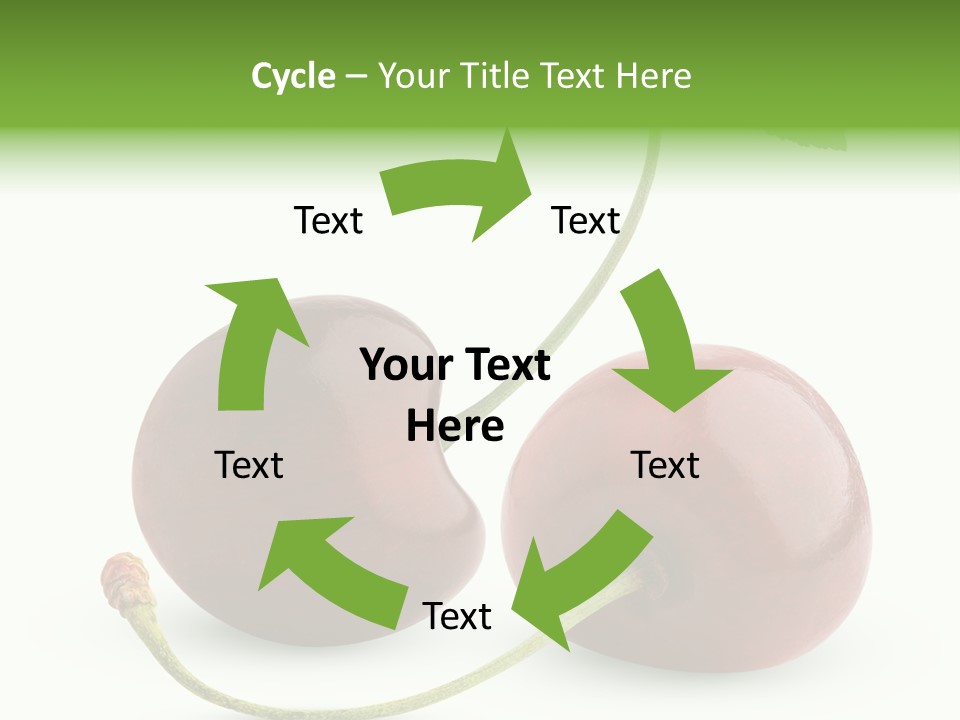 Berry Cherry Juicy PowerPoint Template