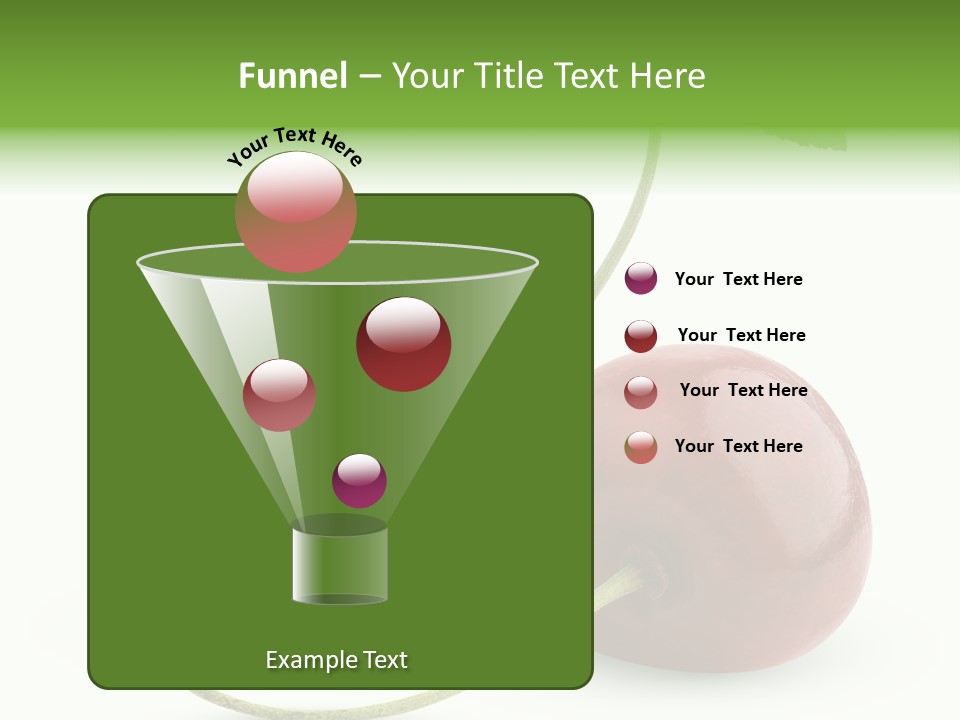 Berry Cherry Juicy PowerPoint Template