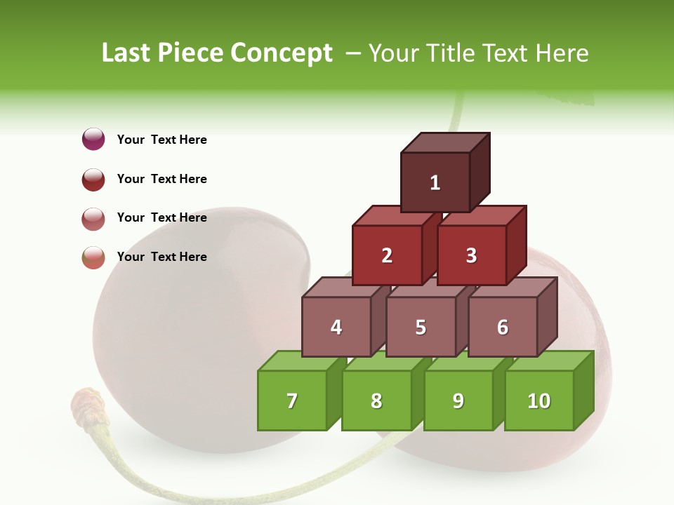 Berry Cherry Juicy PowerPoint Template