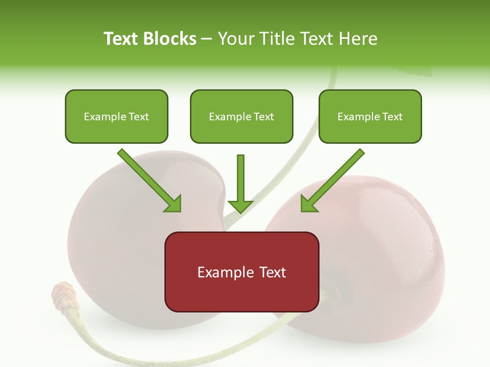 Berry Cherry Juicy PowerPoint Template