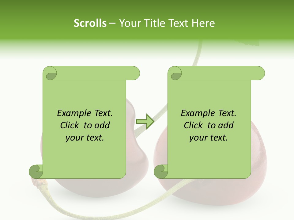Berry Cherry Juicy PowerPoint Template