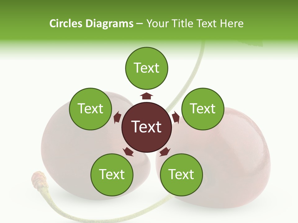 Berry Cherry Juicy PowerPoint Template