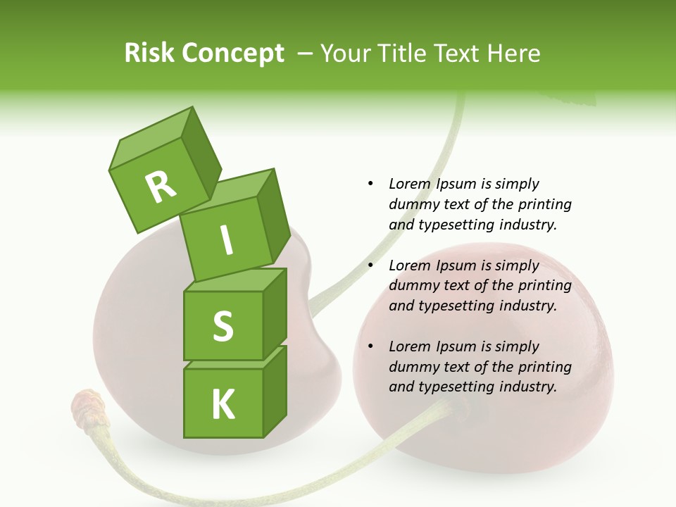 Berry Cherry Juicy PowerPoint Template