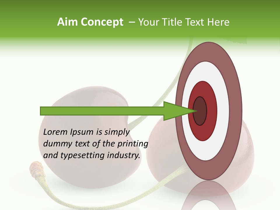 Berry Cherry Juicy PowerPoint Template