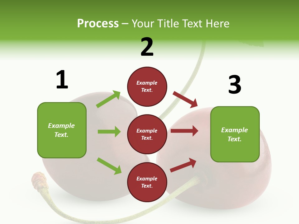 Berry Cherry Juicy PowerPoint Template