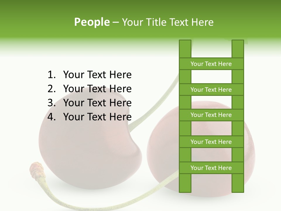 Berry Cherry Juicy PowerPoint Template