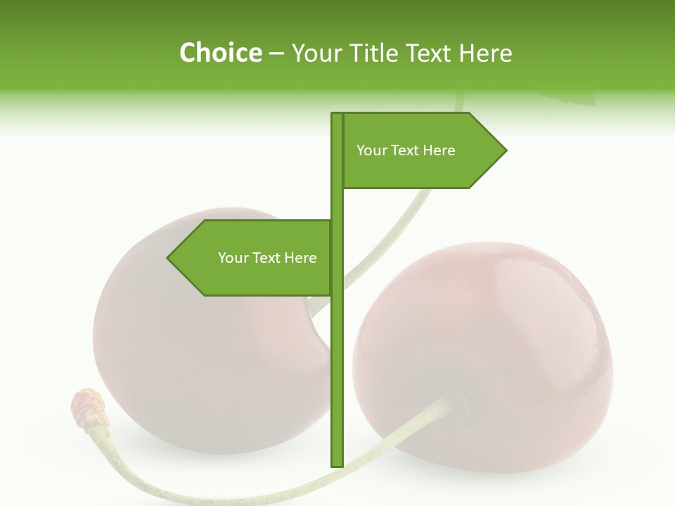 Berry Cherry Juicy PowerPoint Template