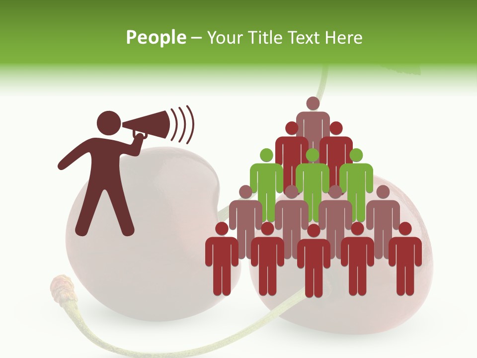 Berry Cherry Juicy PowerPoint Template