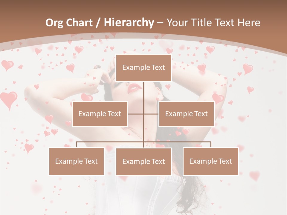 Caucasian Background Round PowerPoint Template
