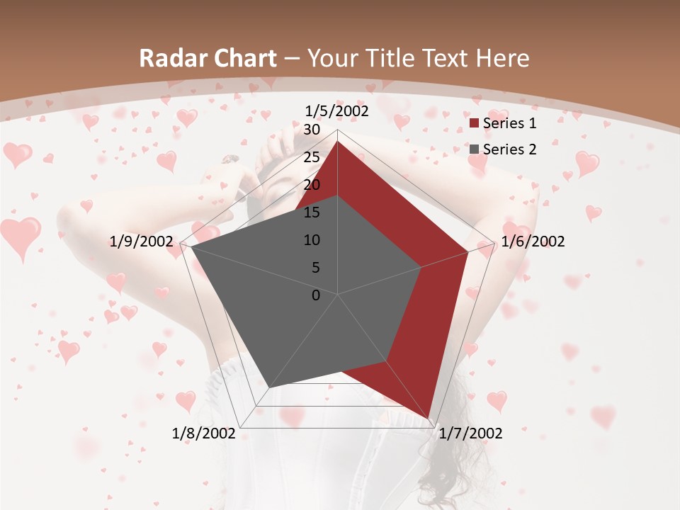 Caucasian Background Round PowerPoint Template