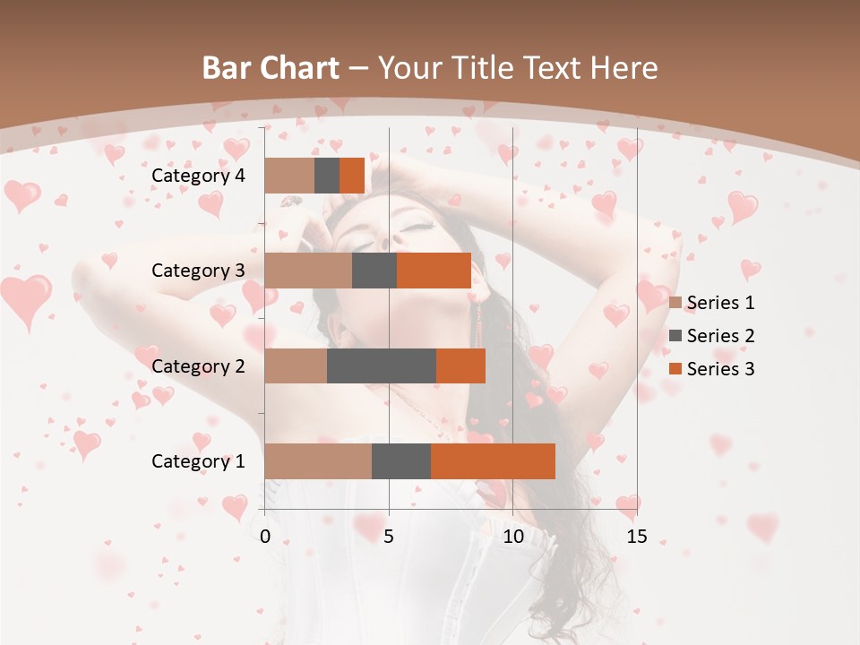 Caucasian Background Round PowerPoint Template