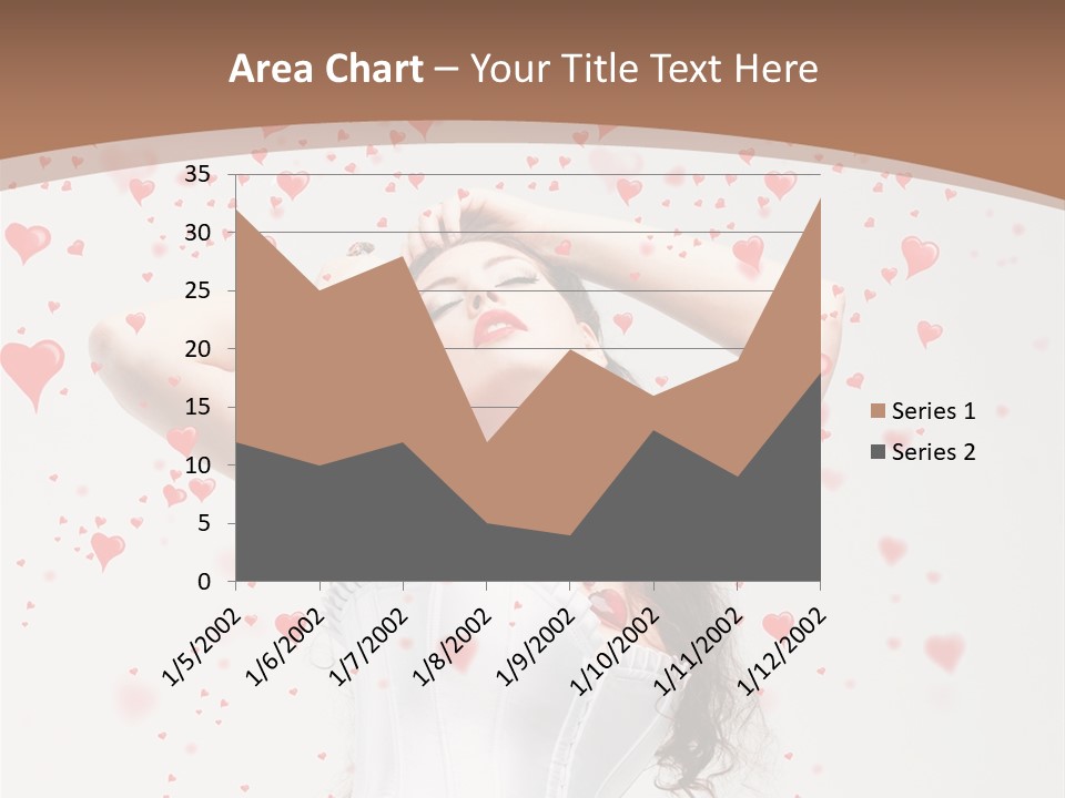Caucasian Background Round PowerPoint Template