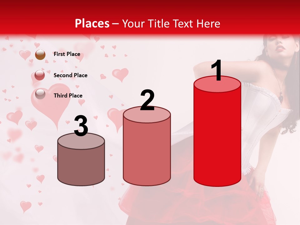 Colour Romance Female PowerPoint Template