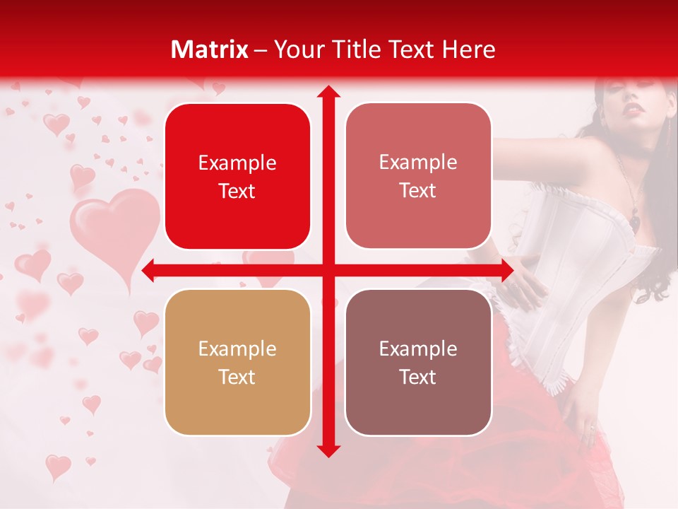 Colour Romance Female PowerPoint Template