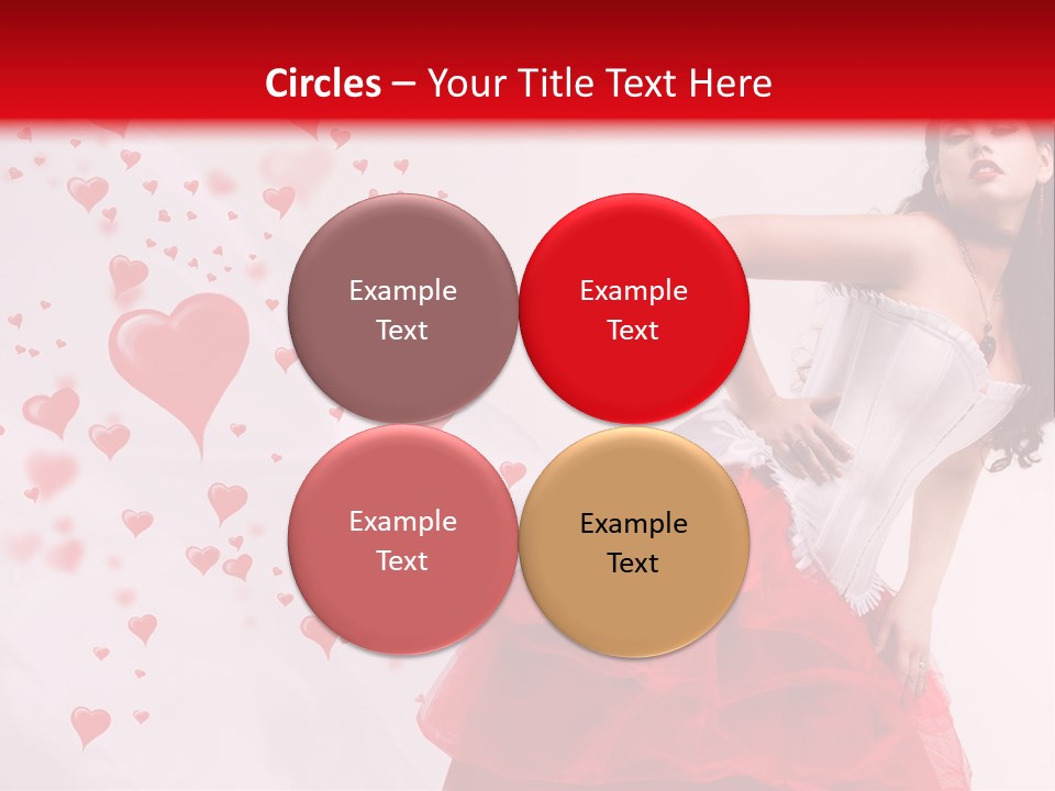 Colour Romance Female PowerPoint Template