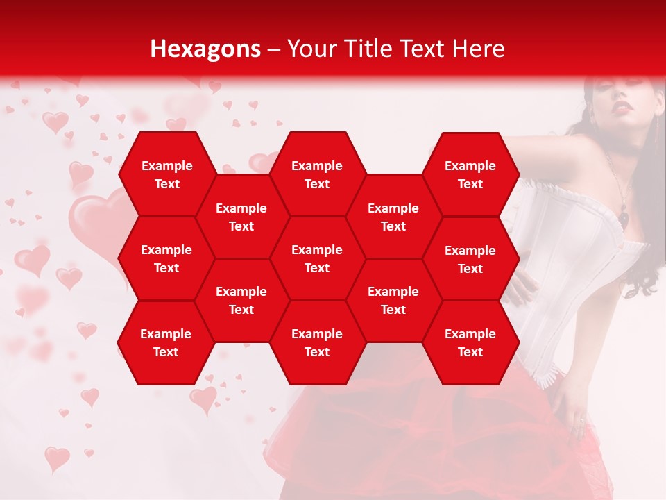 Colour Romance Female PowerPoint Template