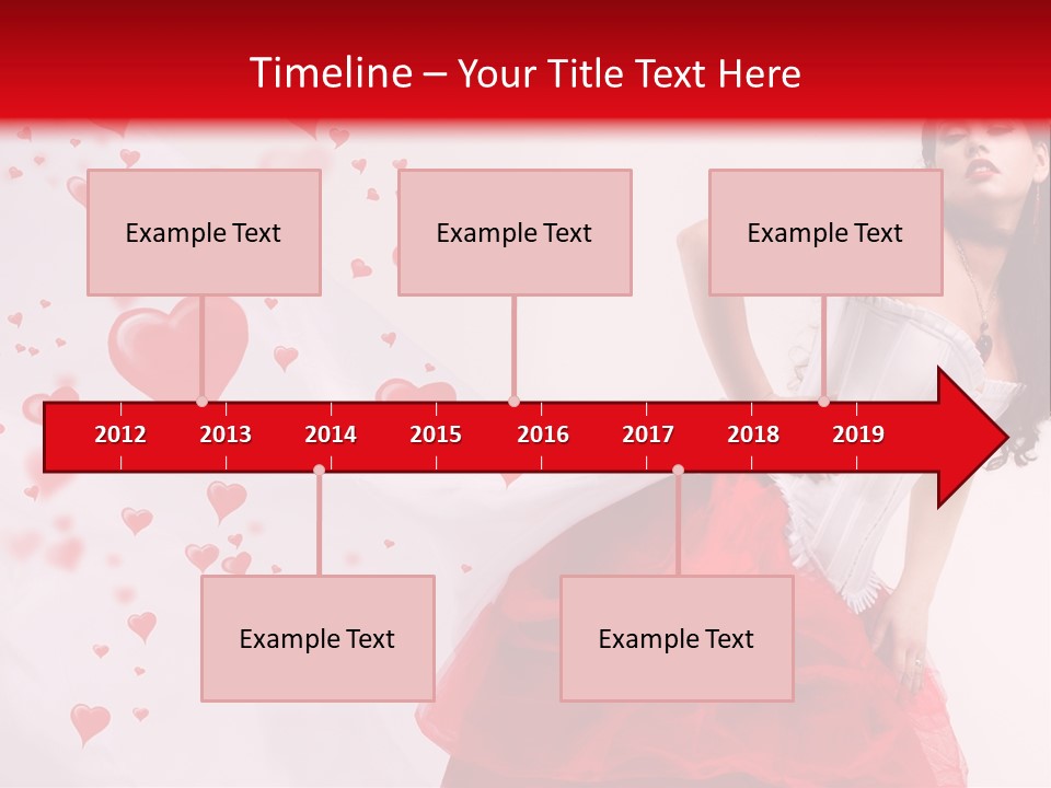Colour Romance Female PowerPoint Template