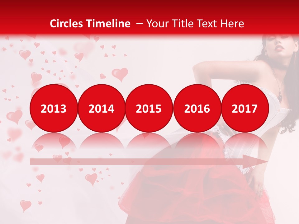 Colour Romance Female PowerPoint Template