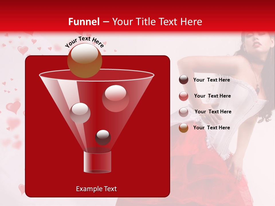 Colour Romance Female PowerPoint Template