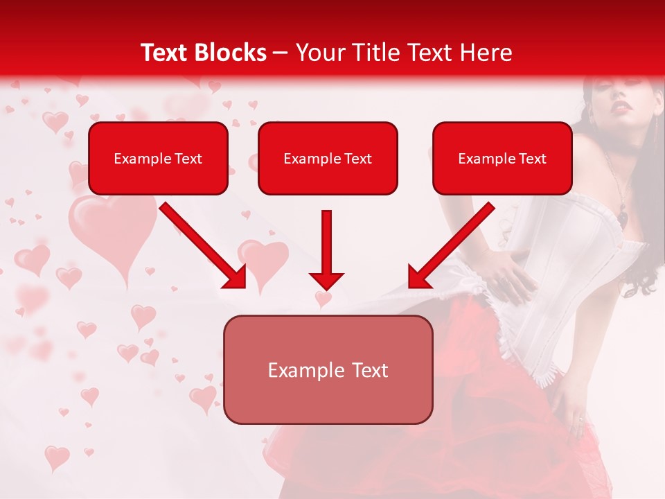 Colour Romance Female PowerPoint Template