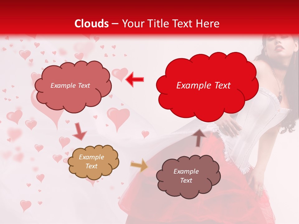 Colour Romance Female PowerPoint Template