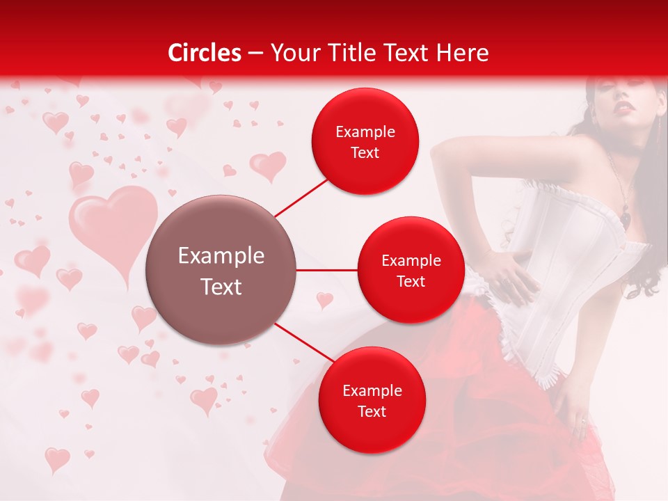 Colour Romance Female PowerPoint Template