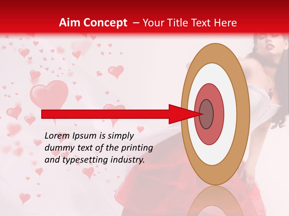 Colour Romance Female PowerPoint Template