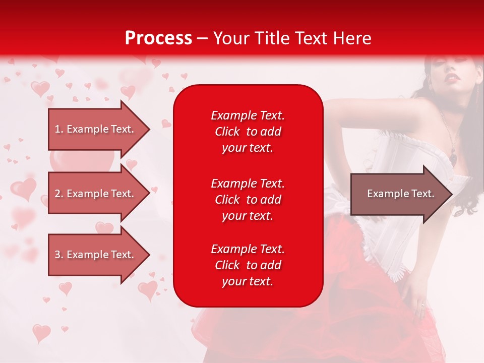 Colour Romance Female PowerPoint Template