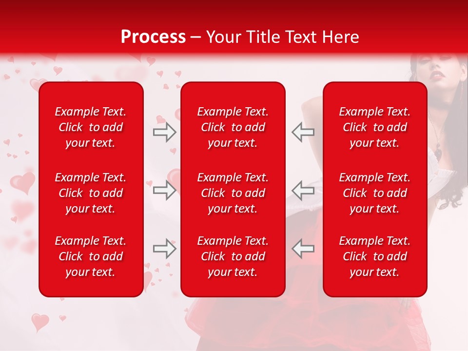 Colour Romance Female PowerPoint Template