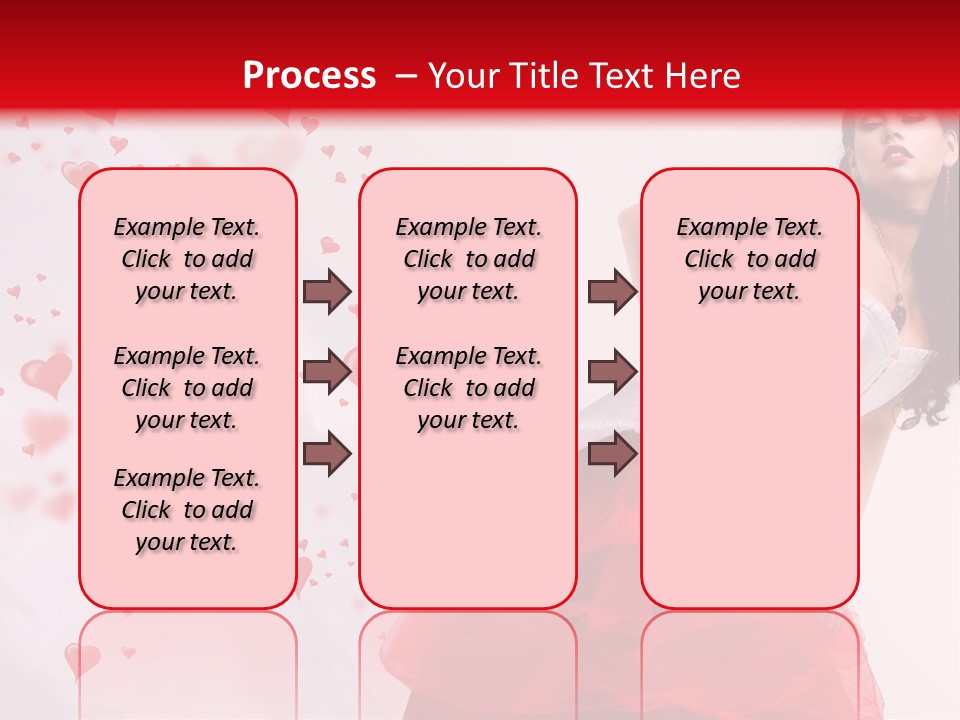 Colour Romance Female PowerPoint Template