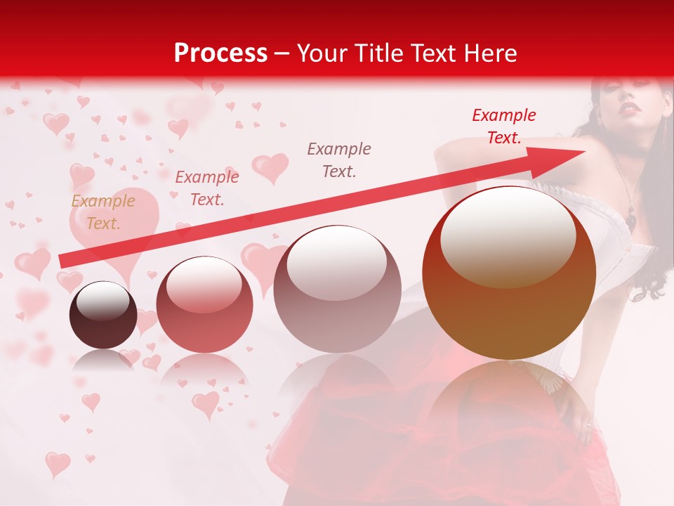Colour Romance Female PowerPoint Template