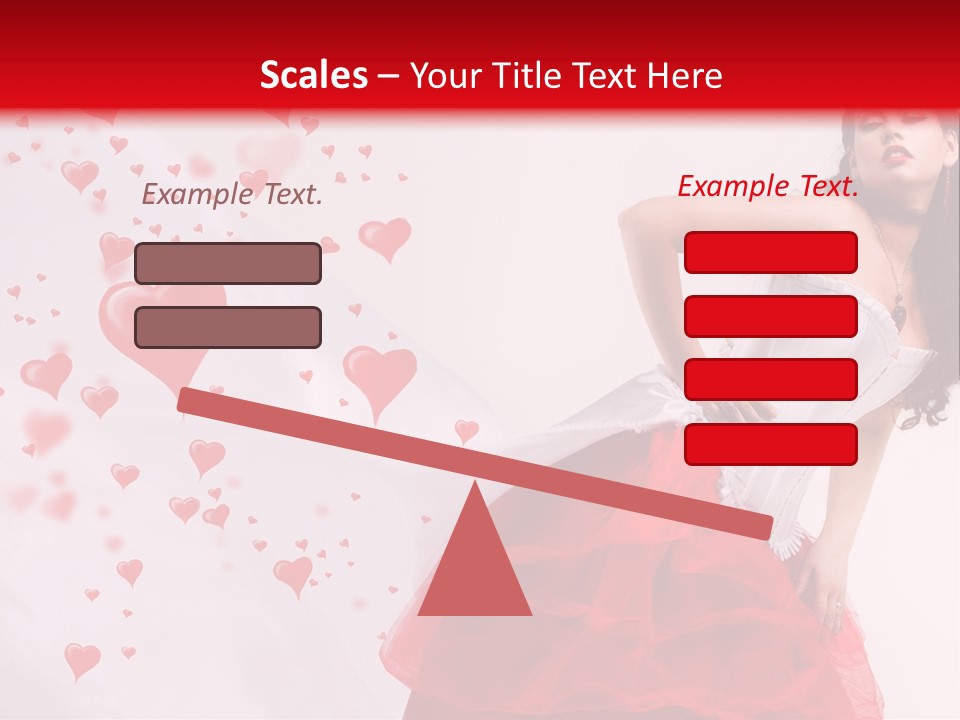 Colour Romance Female PowerPoint Template