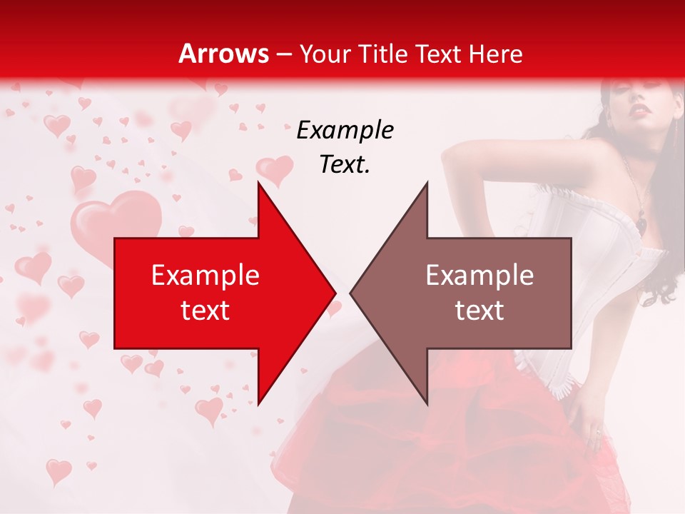 Colour Romance Female PowerPoint Template