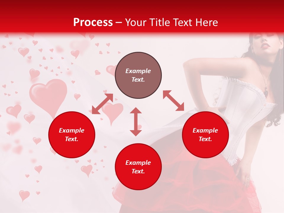 Colour Romance Female PowerPoint Template