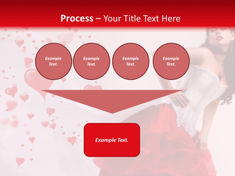 Colour Romance Female PowerPoint Template