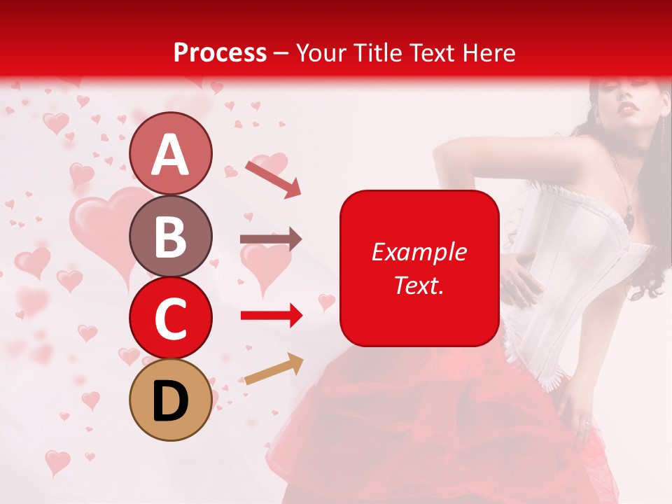 Colour Romance Female PowerPoint Template