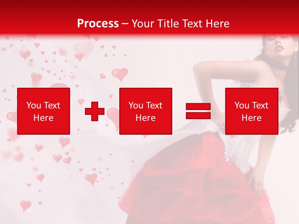 Colour Romance Female PowerPoint Template