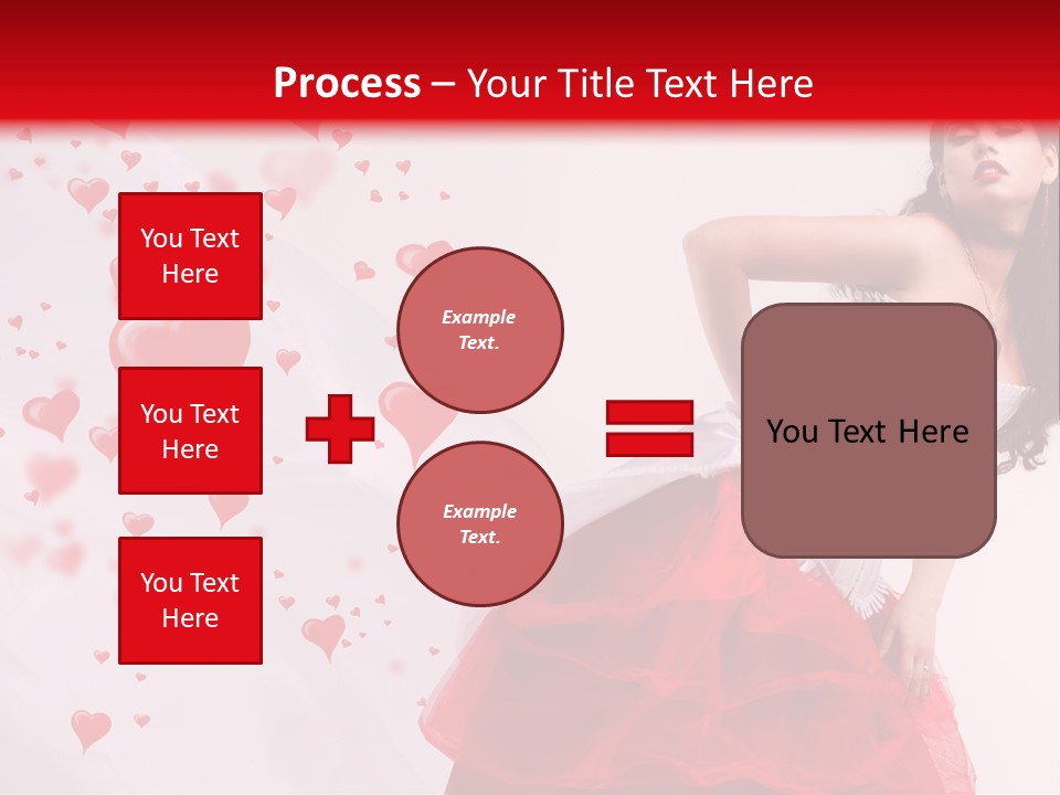 Colour Romance Female PowerPoint Template