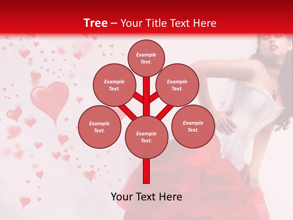 Colour Romance Female PowerPoint Template