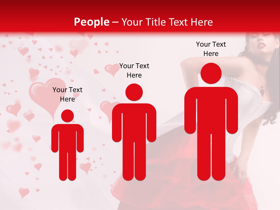 Colour Romance Female PowerPoint Template