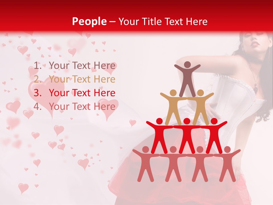 Colour Romance Female PowerPoint Template