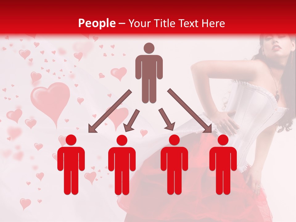 Colour Romance Female PowerPoint Template