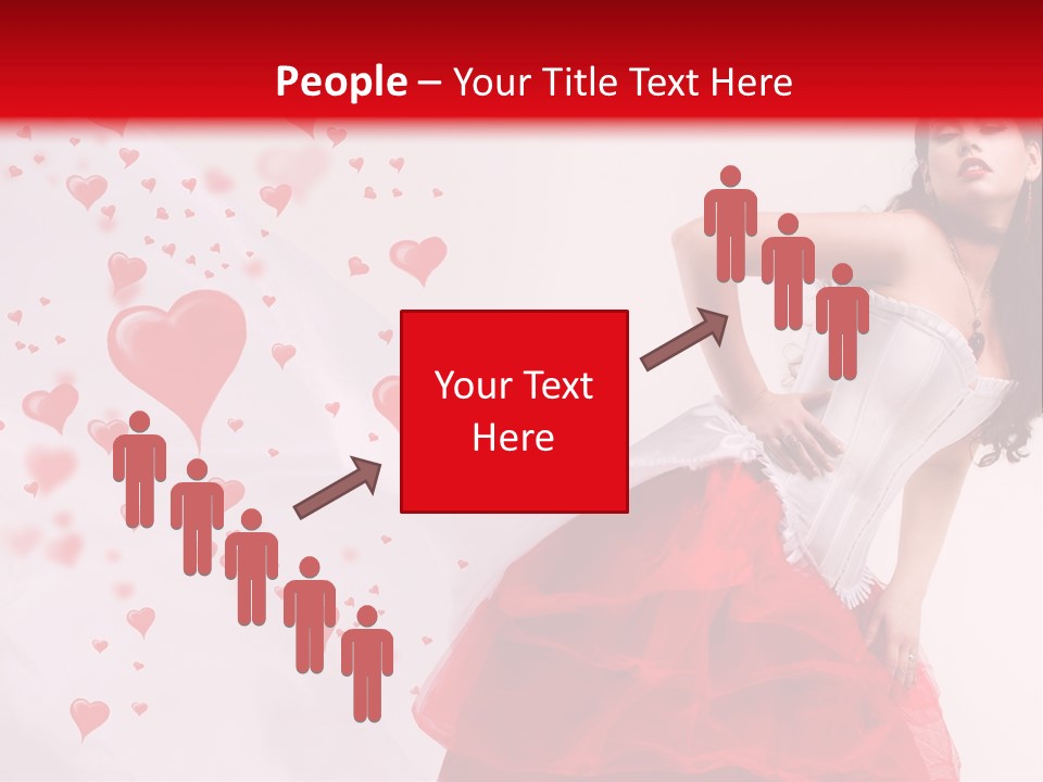 Colour Romance Female PowerPoint Template