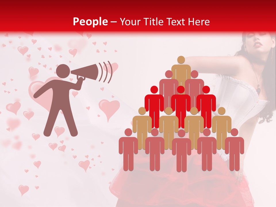 Colour Romance Female PowerPoint Template