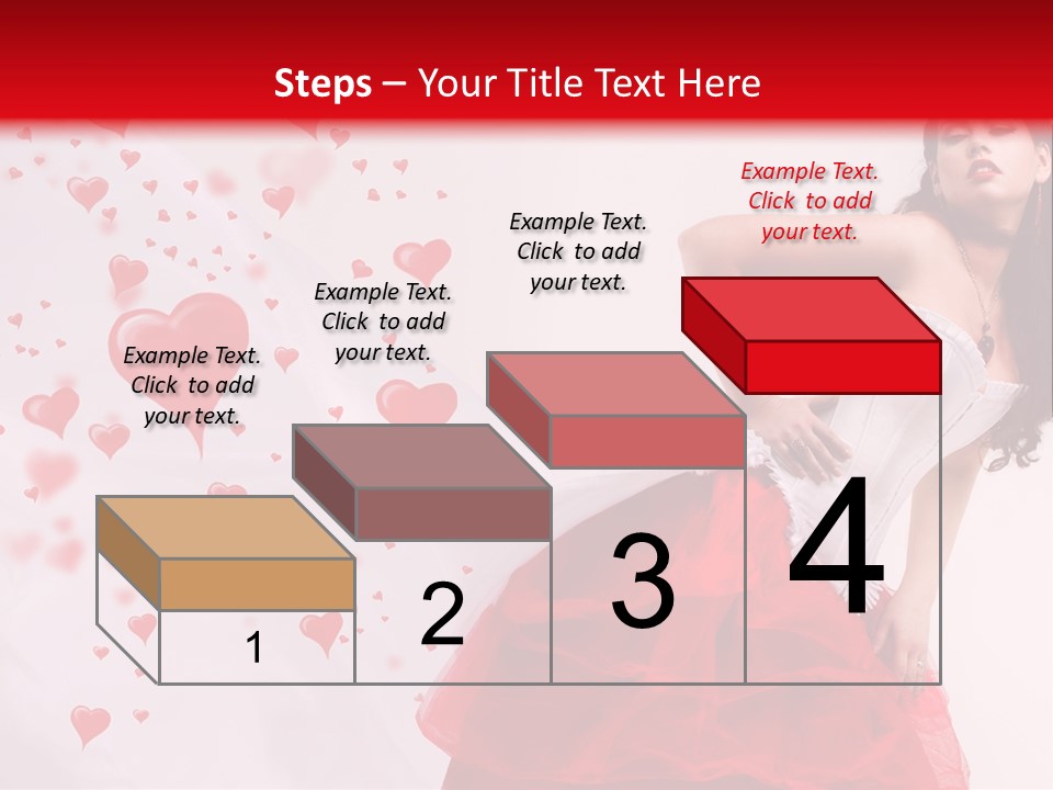 Colour Romance Female PowerPoint Template