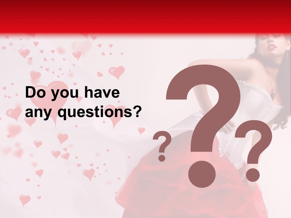 Colour Romance Female PowerPoint Template